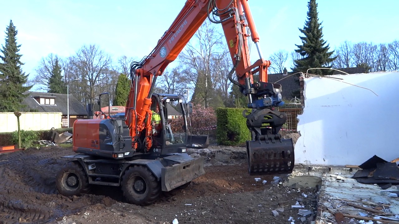 2017 maart sloop huis dag 3 en  4  Schoneveld