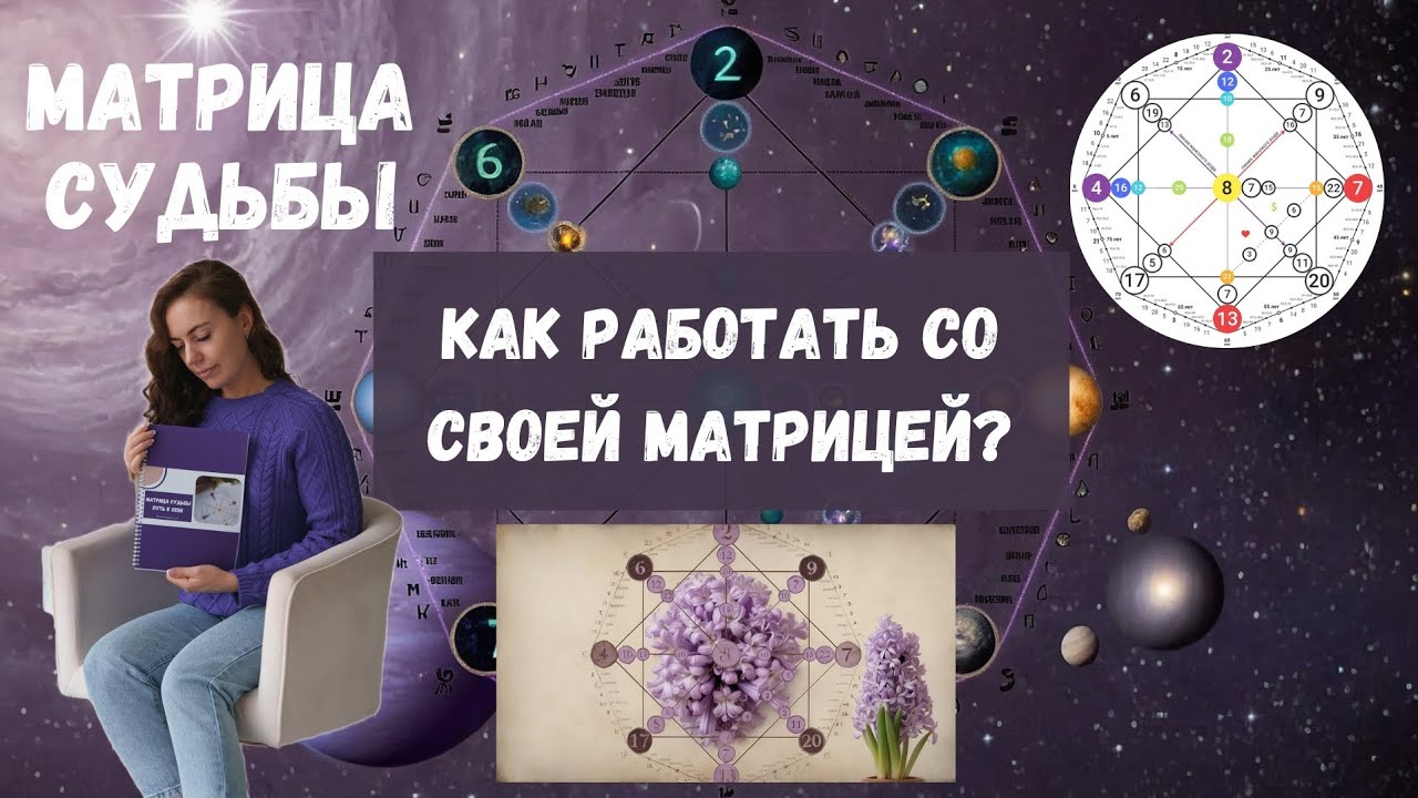 КАК РАБОТАТЬ СО СВОЕЙ МАТРИЦЕЙ СУДЬБЫ