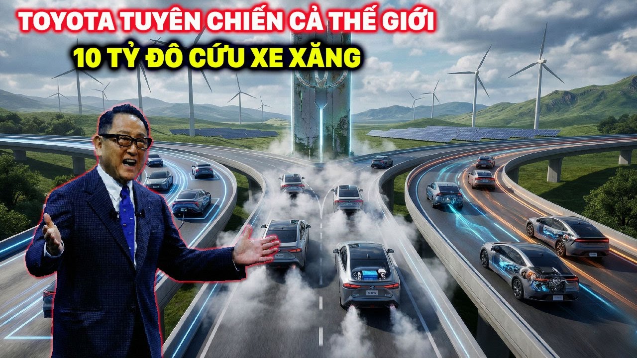 TOYOTA ĐI NGƯỢC THẾ GIỚI: CÚ ĐẶT CƯỢC 10 TỶ ĐÔ CỨU SỐNG XE XĂNG