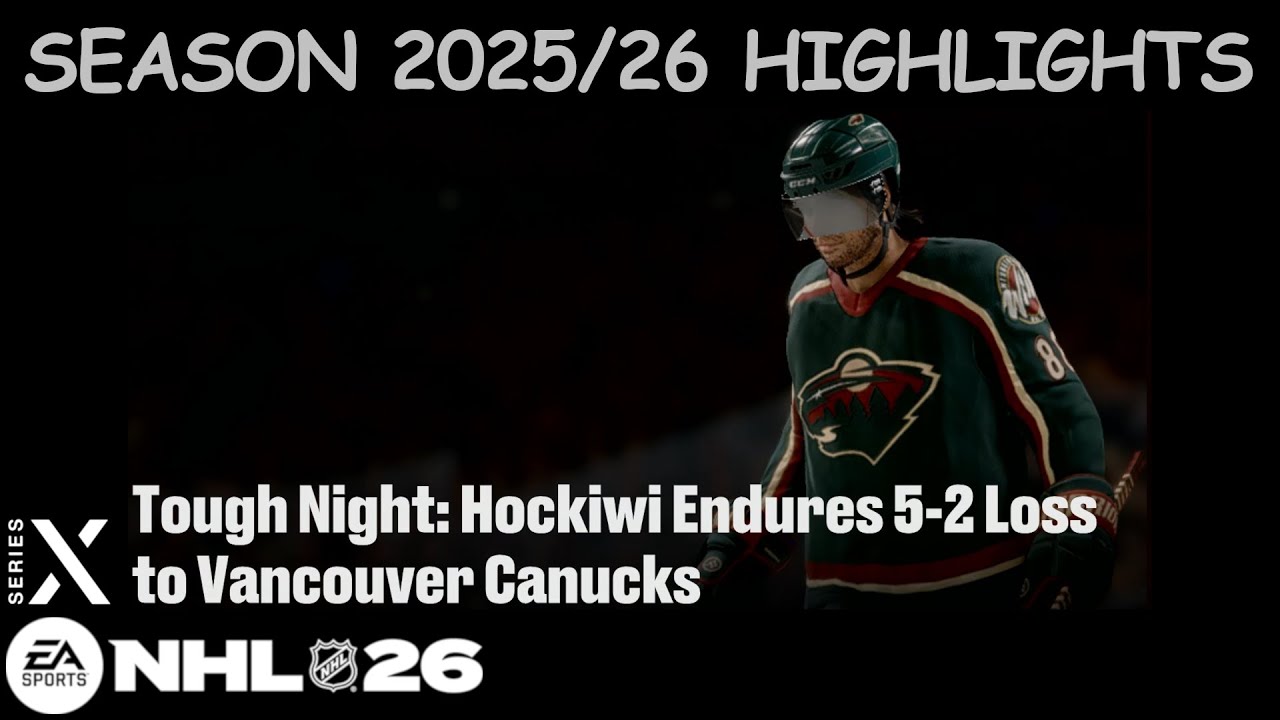 NHL 26 Be A Pro: Journey to the State of Hockey | Season 2025/26 Highlights