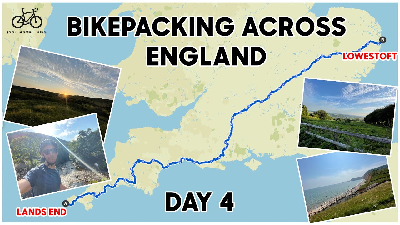 BIKEPACKING IN DEVON - CYCLING ACROSS ENGLAND - DAY 4