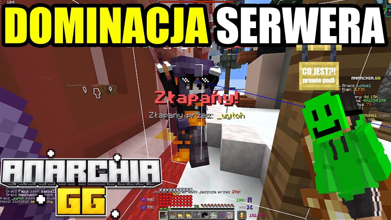 Jak zdominowałem serwer z najlepszym klanem na Lifesteal SMP (anarchia.gg)