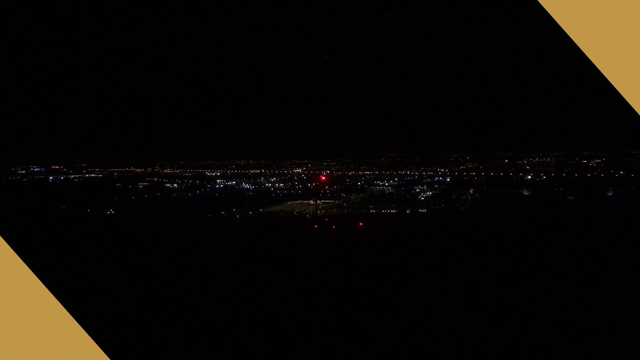 [Téléphérique de Toulouse] Hôpital Rangueil Louis Lareng / Oncopole - Lise Enjalbert de nuit