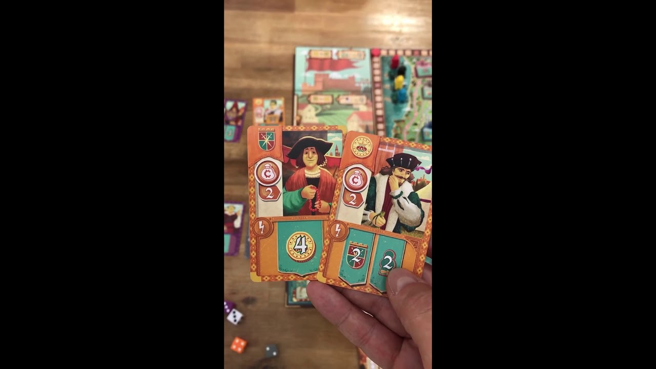 Coimbra - Brettspiel Rezension und Regeln