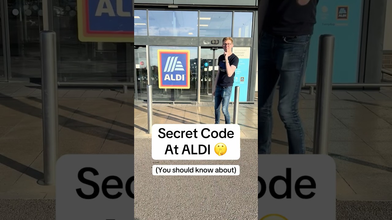 SECRET Aldi Code You Should Know 👀