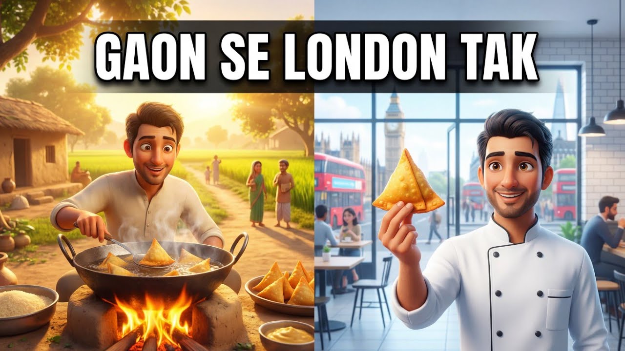 Ek Samosa Wala Jo Gaon Se London Pahunch Gaya | Heart Touching Moral Story|