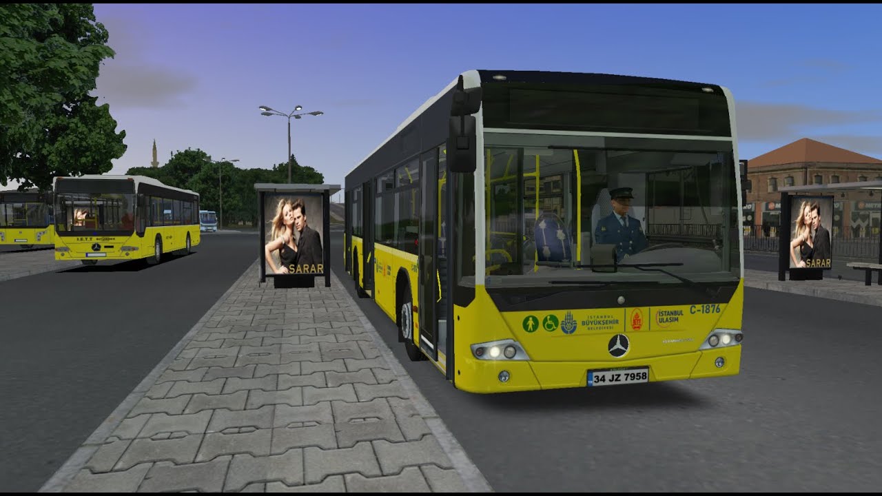 Mercedes Conecto Solo İle 12 Hattında Ring, Akşam Seferi//Beykoz Map V3//Omsi 2