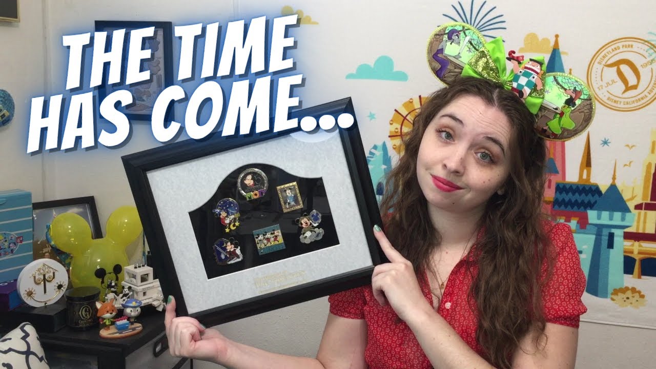 Breaking Open My LE 75 Disney Pin Framed Set