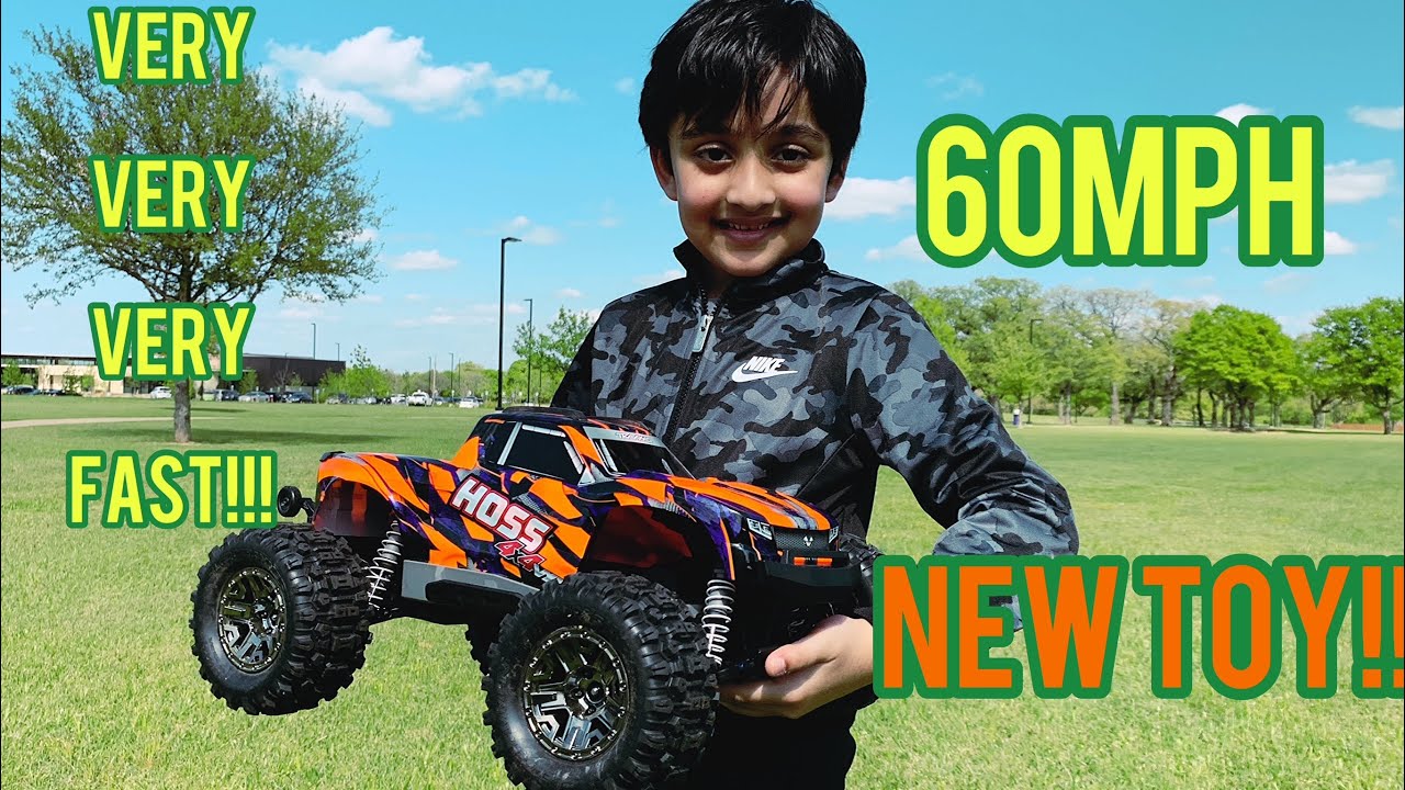 Traxxas Hoss 4X4 VXL !! New Toy Can Go 60+mph || @Traxxas @TraxxasSupport