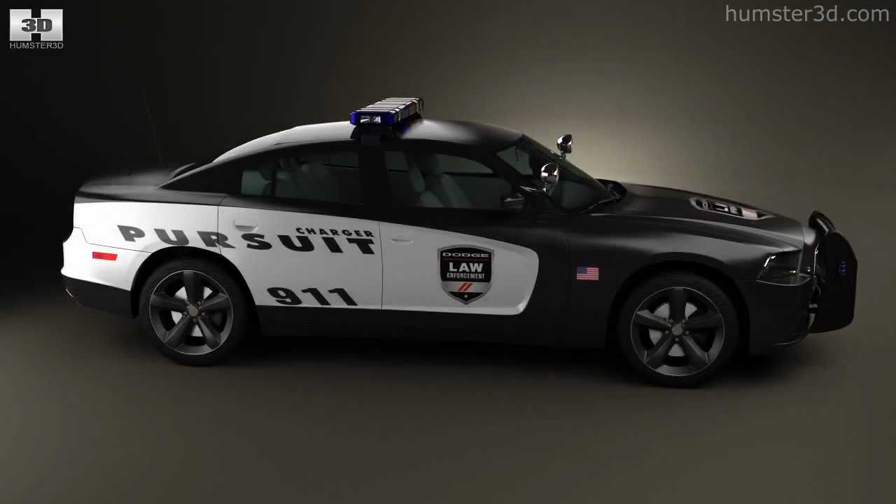 Dodge Charger Police 2012 3D model by 3DModels.org