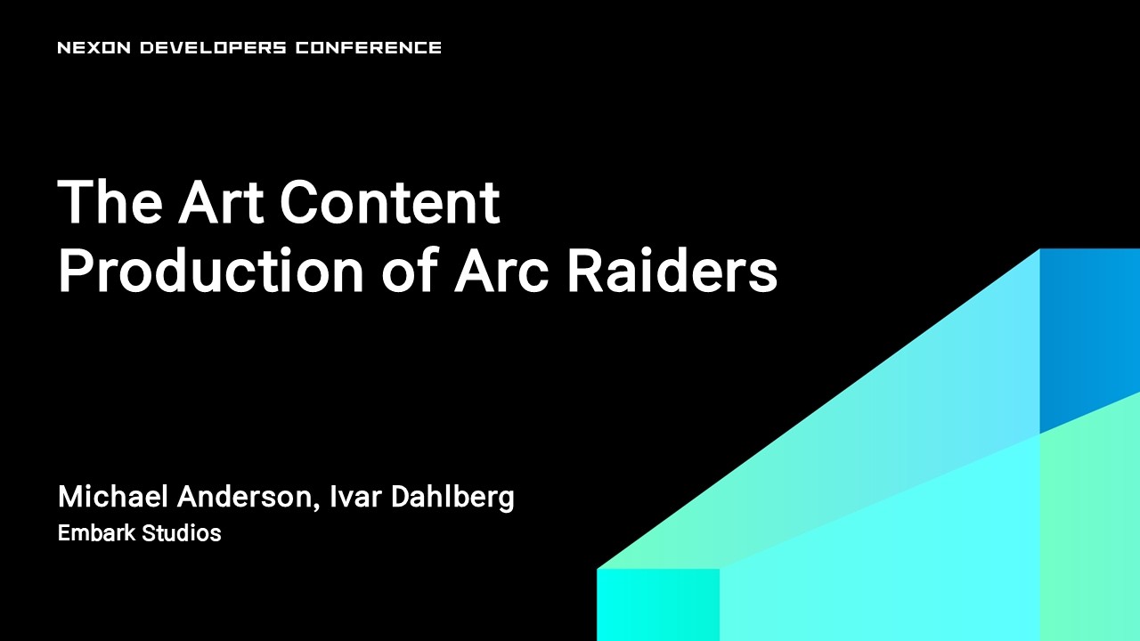 [NDC26-Visual Art & Sound] The Art Content Production of Arc Raiders