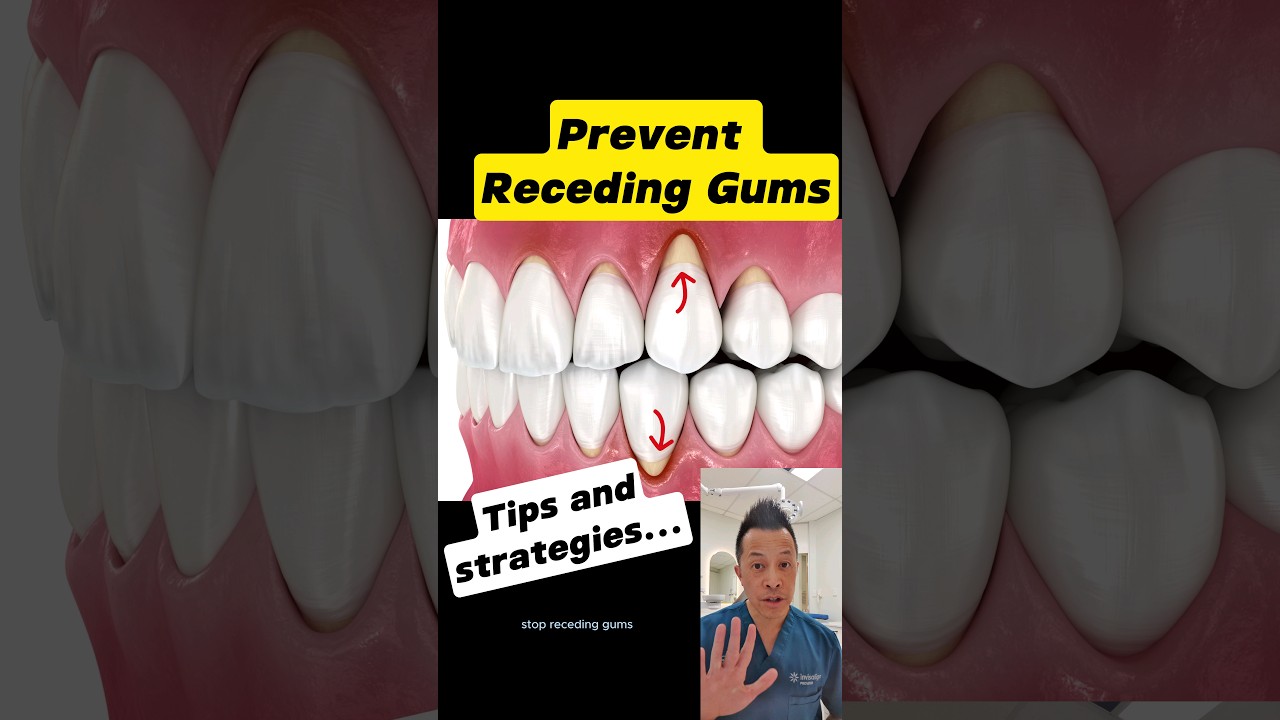Prevent Receding Gums: 3 Easy Habits for Better Oral Health #dentallan #dentist #shorts