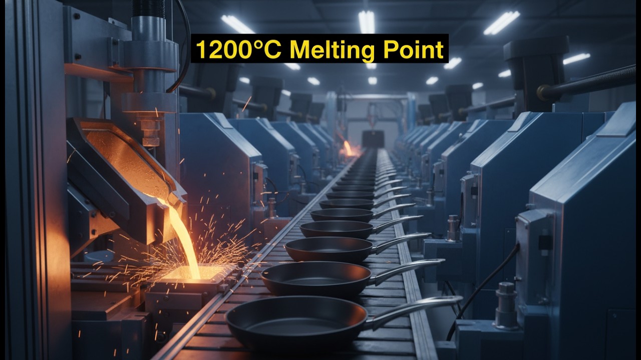 From Raw Metal to Kitchen: Mass Production Marvels of Pans