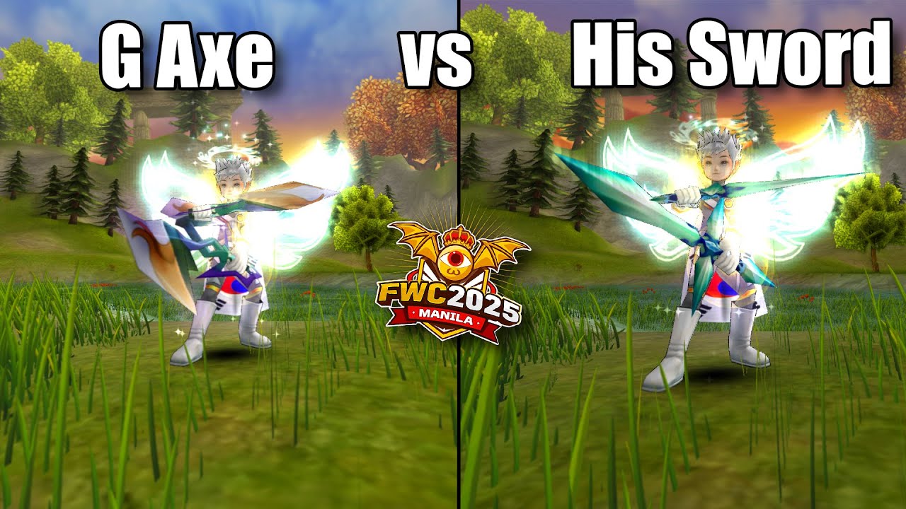FlyFF Universe | Blade Damage Test Guardian Axe vs Historic Sword