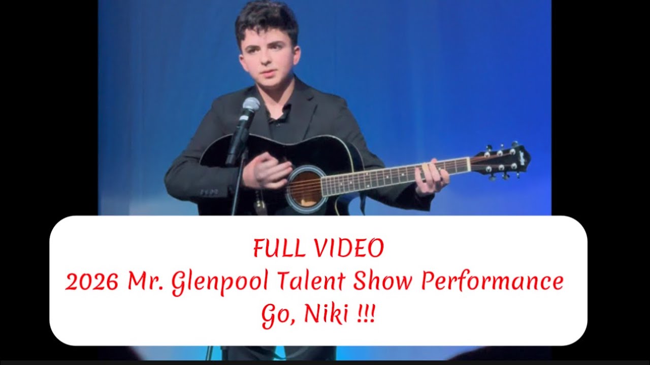 FULL VIDEO. Go, Niki !!! 2026 Mr. Glenpool Talent Show Performance . Ring of Fire by Johnny Cash
