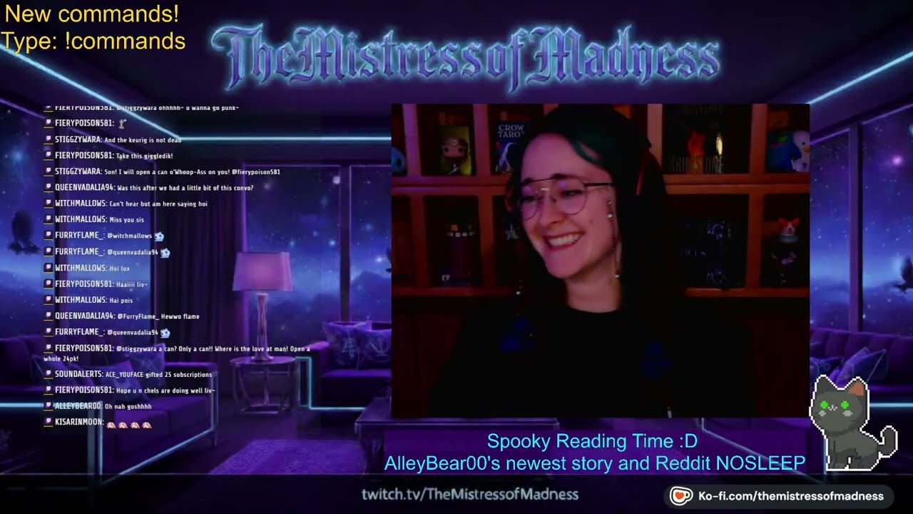 LIVE! Settle In - Spooky Story Written by AlleyBear00 and DEEP CHATS