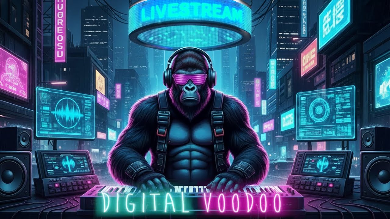 Digital Voodoo Music Live Stream - Horizontal Stream