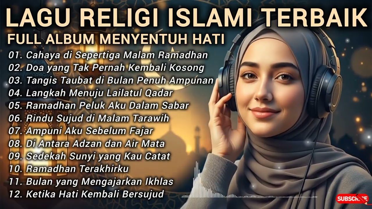 FULL ALBUM LAGU ISLAMI RAMADHAN 🌙 TENANGKAN HATI DI MALAM HARI