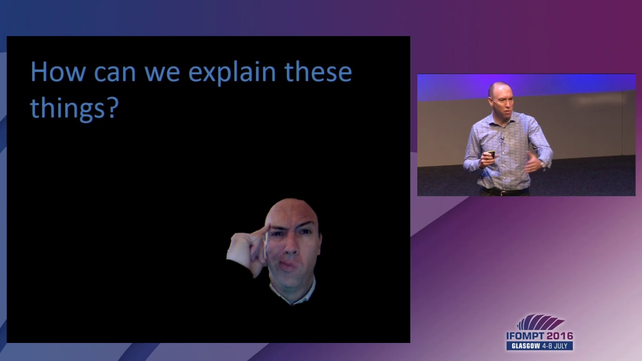 IFOMPT 2016: Plenary Session - Lorimar Moseley