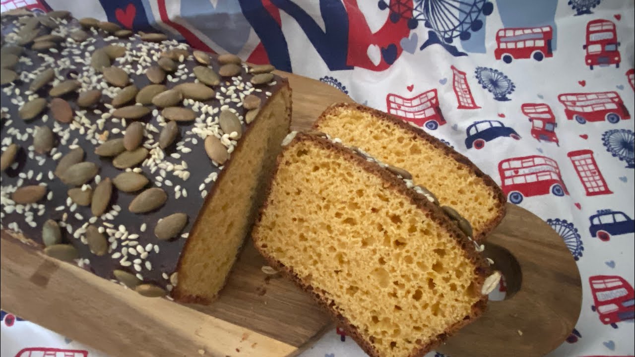 Pão sem leite de Grão de Bico #glutenfree #semglutensemlactose 
