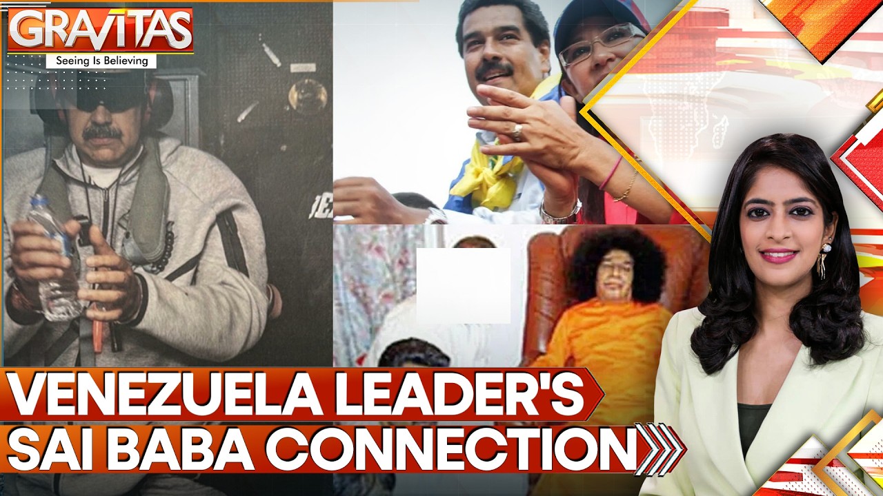 Delcy Rodr&iacute;guez Visits Sathya Sai Baba's Ashram: Decoding Her Connection | GRAVITAS