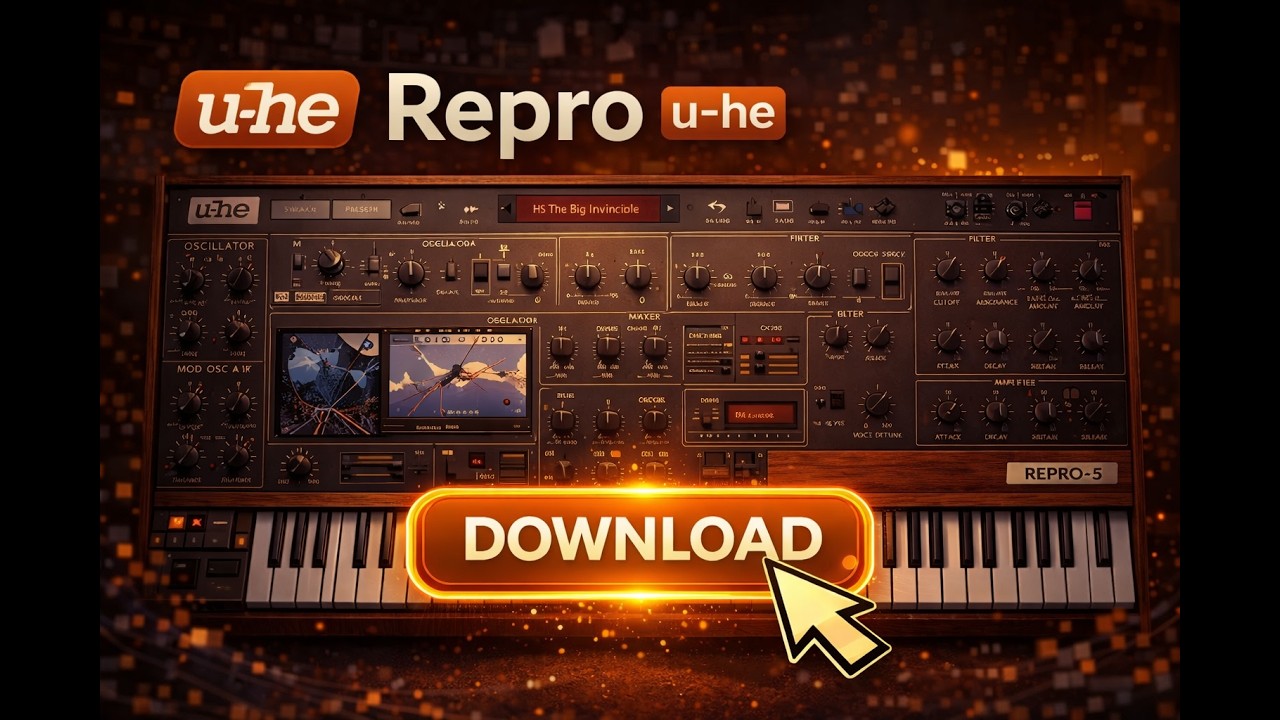 Download Repro by u-he 🔥 | Latest Version with Crack & Free Download Available! 🎶✨