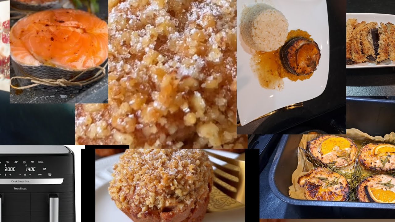 RECETTES ÉTONNANTES 😋PRÉPARER AVEC L'AIRFRYER 👌👌