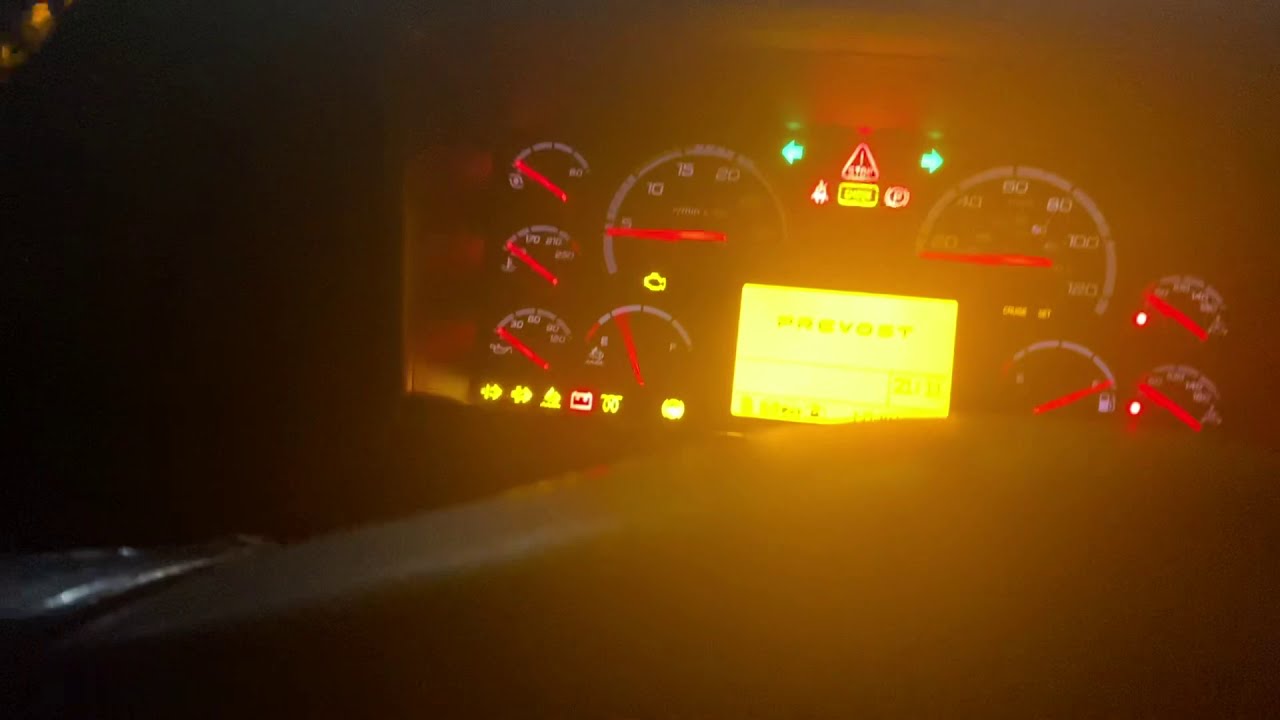 2011 Prevost H3-45 Cold Start