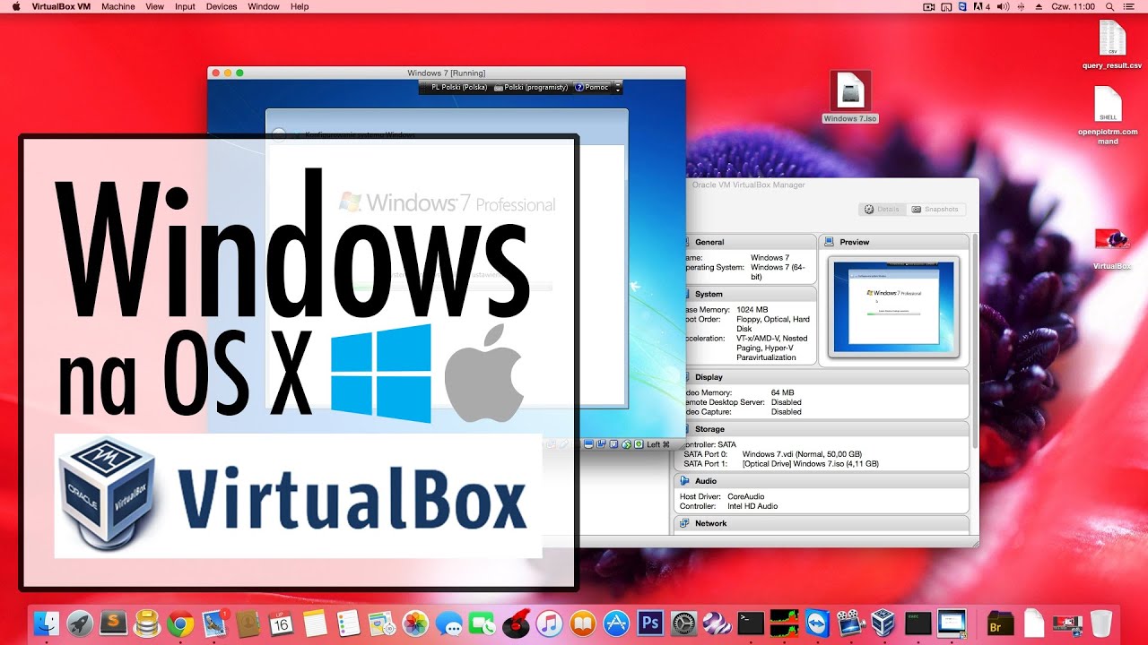 Stawiamy Windowsa na wirtualnej maszynie pod OS X przy użyciu VirtualBoxa