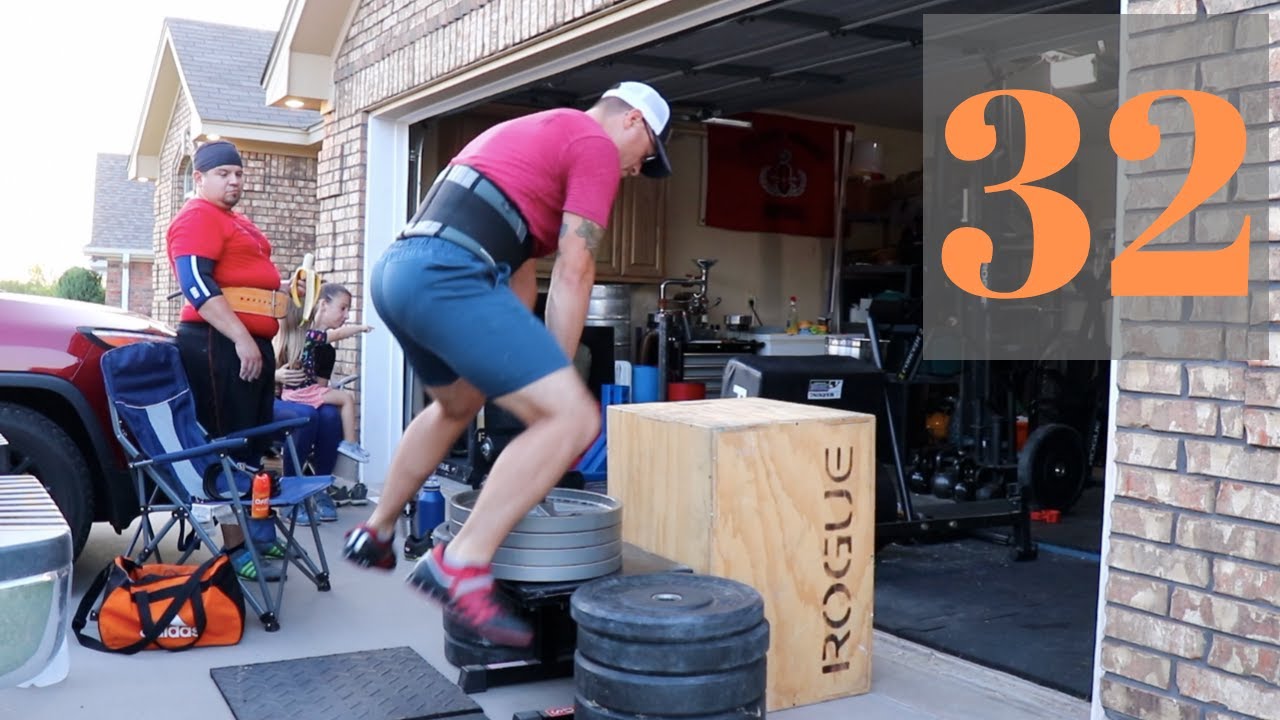 Week 32 - Strongman Garage Training Video Log - STRONGMAN SATURDAY