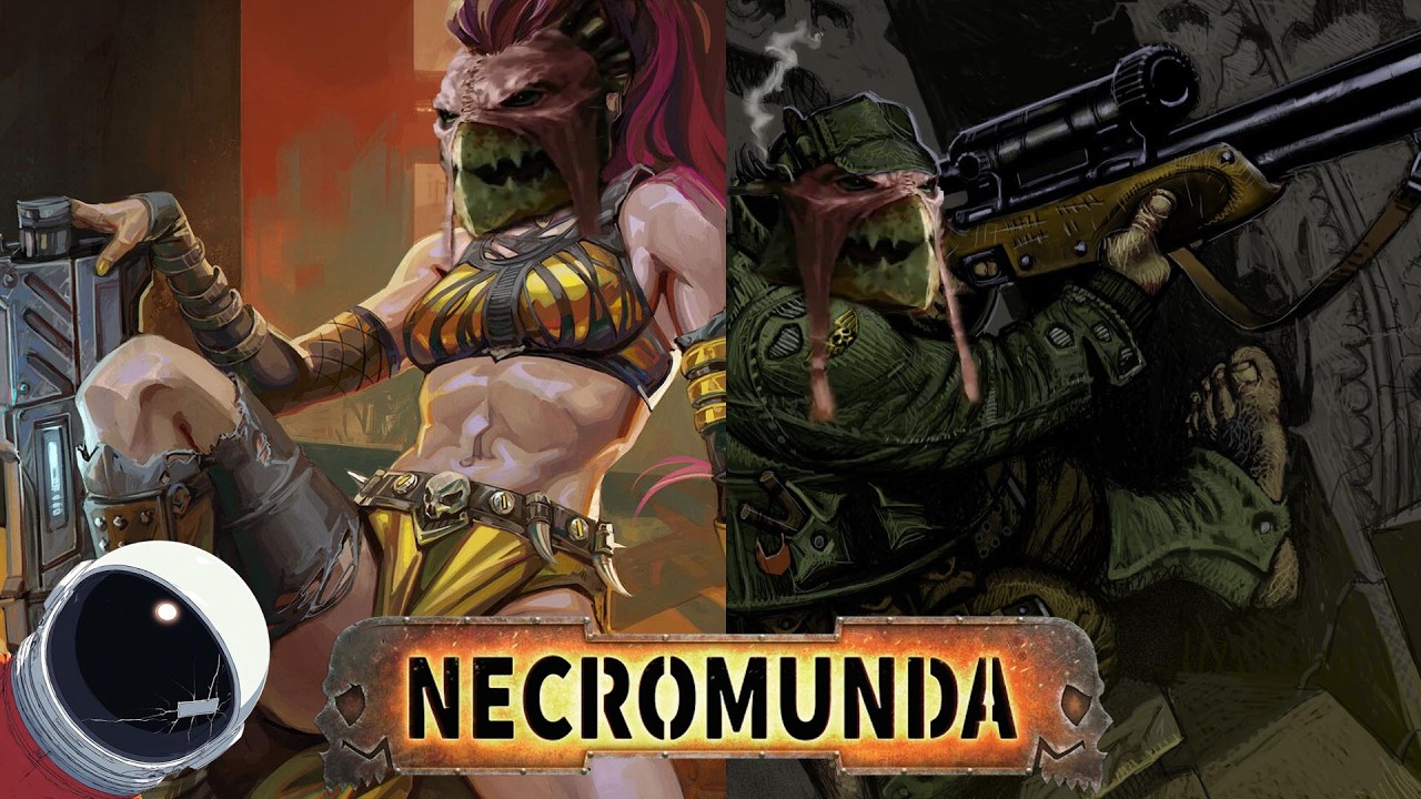 Necromunda Kroot - Переделка моего чемпиона-пистолета и специалиста по снайперской стрельбе