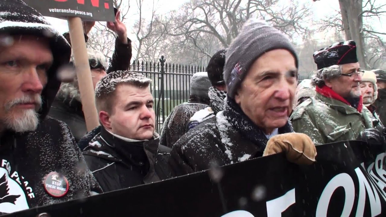 Гражданское неповиновение ветеранов войн в Иране и Афганистане у Белого дома