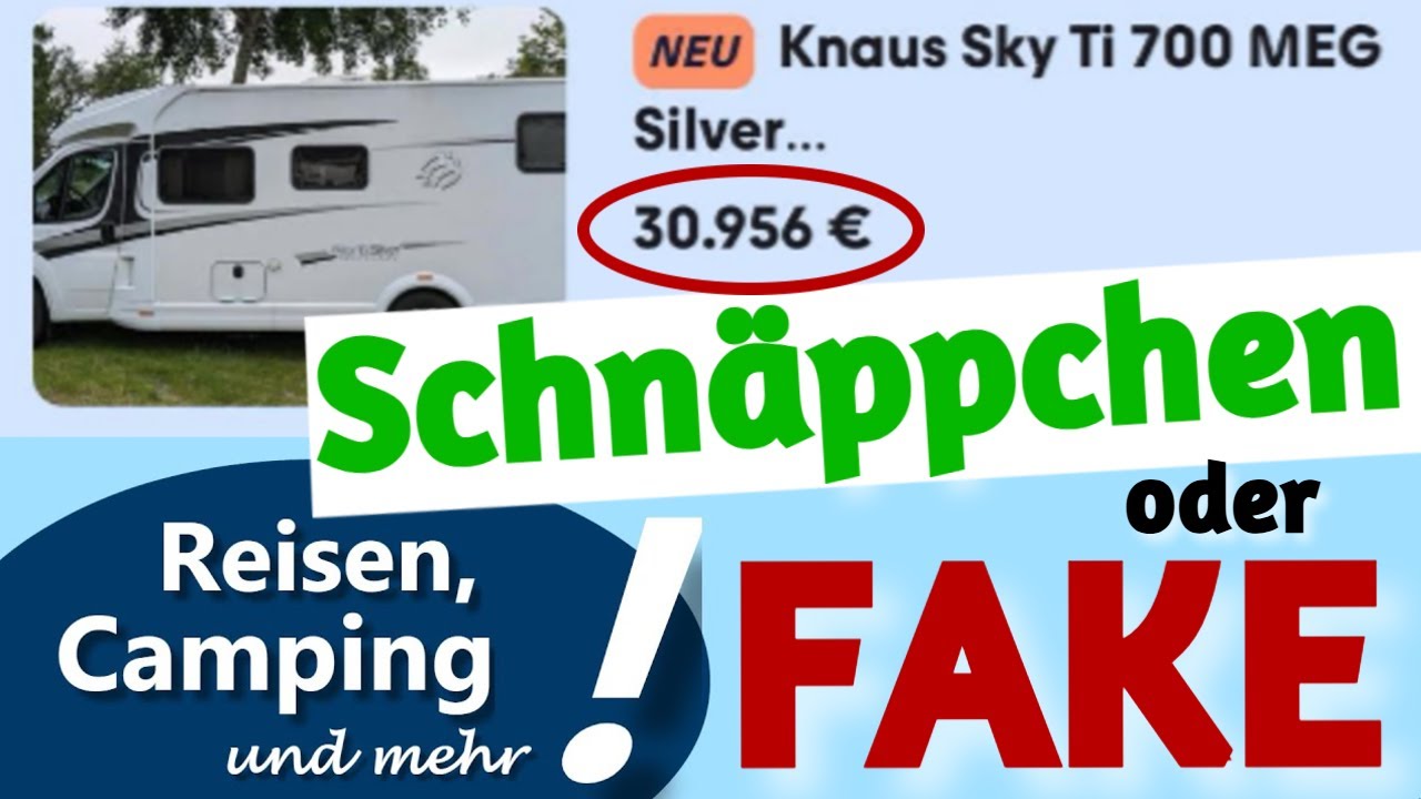 Sind wir darauf reingefallen? | Neue Betrugsmasche beim Wohnmobilkauf im Internet