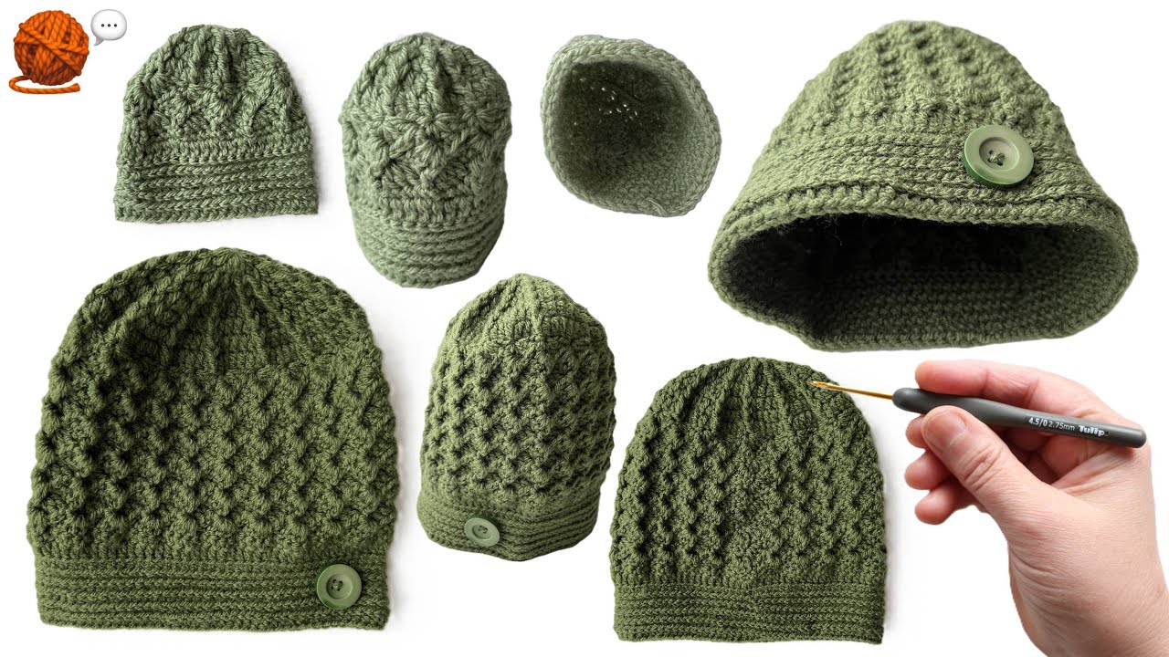 Yün şapka nasıl örülür? (2. Bölüm/Son) 🧶🥝🥶❄️ How to knit a wool hat? #Örgü&Sohbet