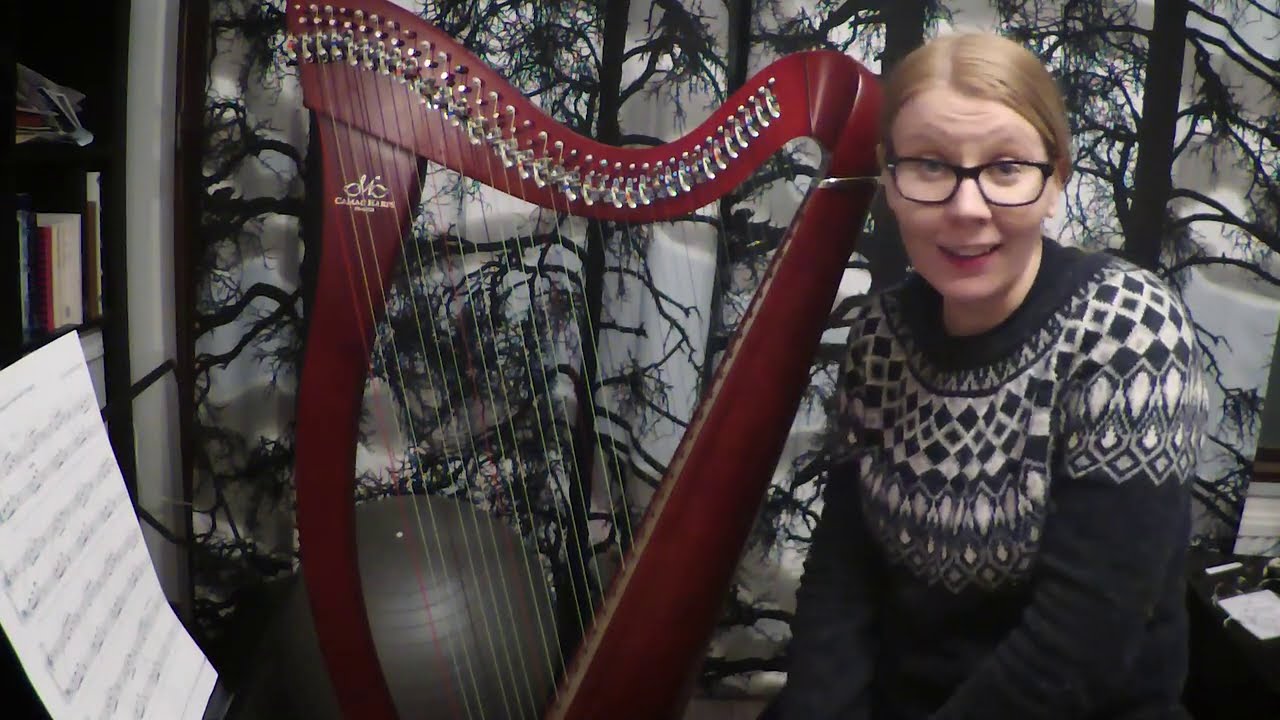 First Week Of Playing The New Harp! // Camac Harps Hermine