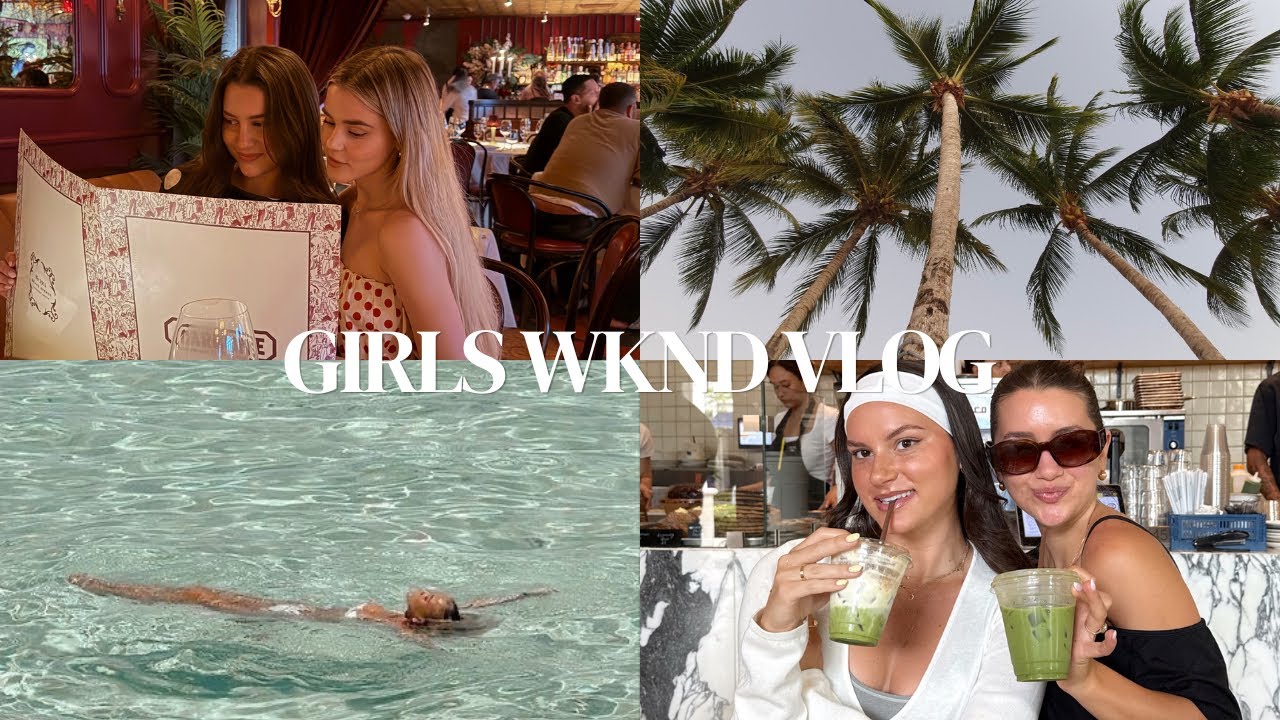 Girls weekend in Miami | coffee dates, girl dinners, heated workouts