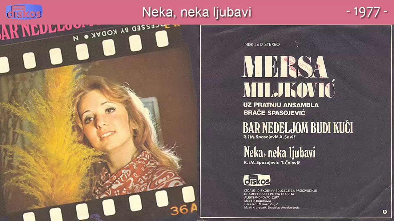 Mersa Miljkovic Meri - Neka, neka ljubavi - (Audio 1977)