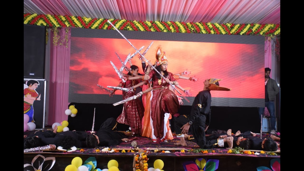 NAV DURGA # ANNUAL FUNCTION, DANCE PERFORMANCE # HOLY CHILD CONVENT SCHOOL
