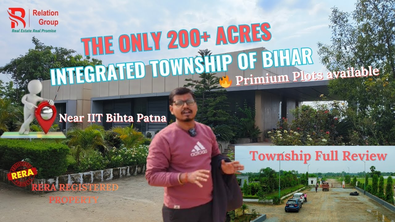 बिहार का सबसे बड़ा Rera approved township प्लॉट्स अब पटना में 430 बीघा का #reraplot #patna #property