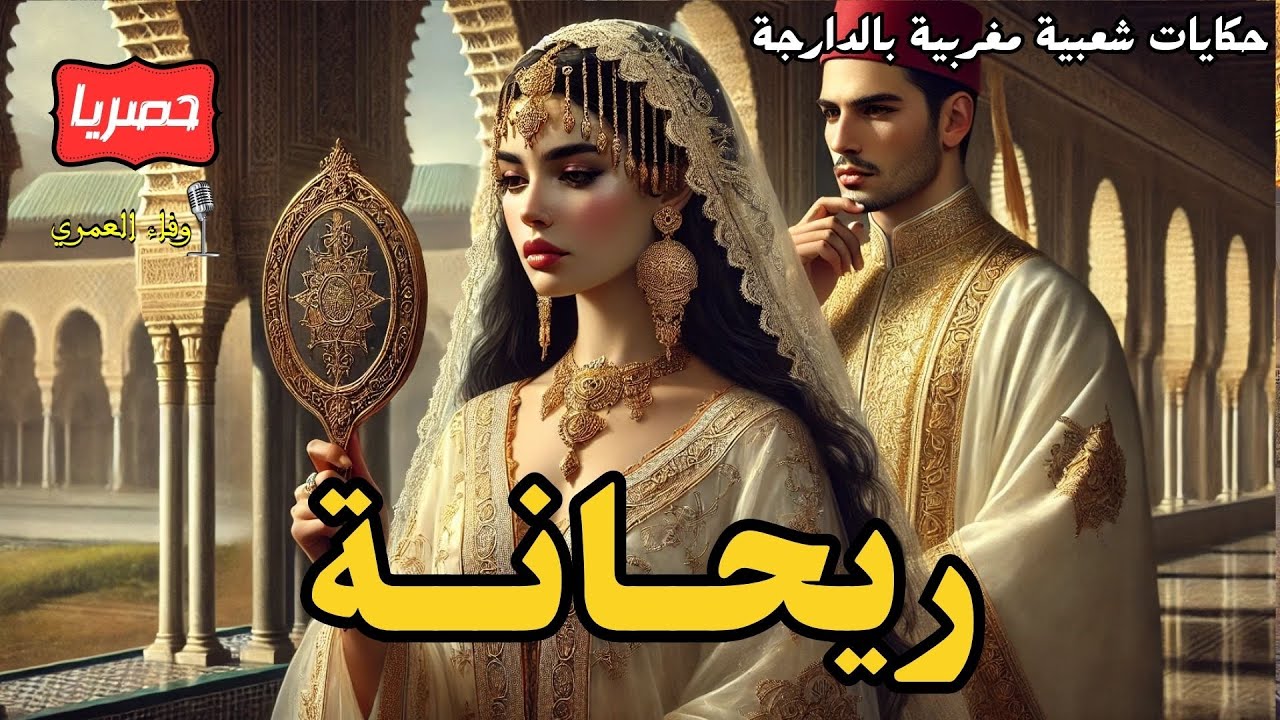 حكايات شعبية مغربية لنوم هادئ😴 قصة🌟ريحانة و المراية المسحورة🌟 التراث المغربي جد مشوقة✨ #وفاء_العمري
