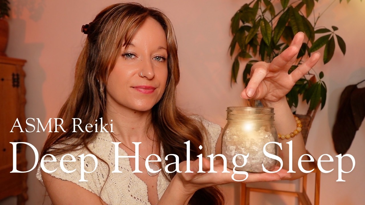 ASMR Reiki For A Deep Healing Sleep & Nervous System Reset 🧡 