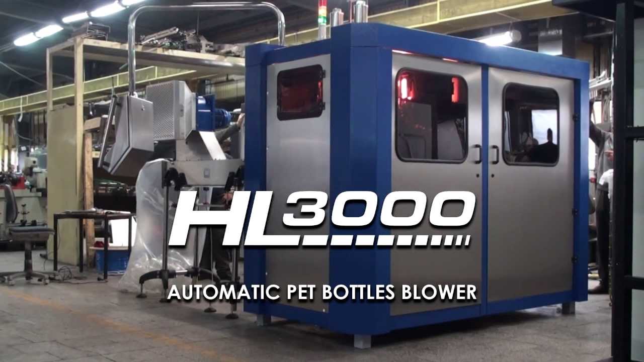 HL 3000 - Automatic PET bottles blower