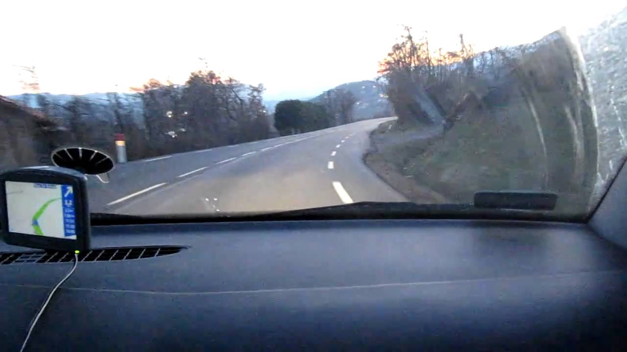 Alpy francuskie - Serpentyny na drodze Grenoble - Gap