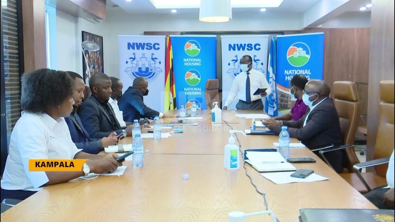 National Water and Sewerage Corporation,National Housing and Construction Company Limited sign MOU.