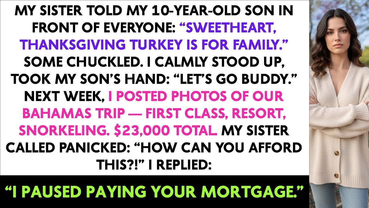 My Sister Told My 10-Year-Old Son In Front Of Everyone: 
