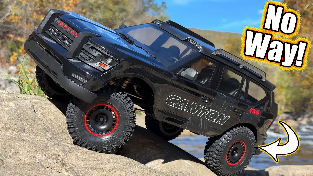 RC Crawler With Nitro Truck Brakes? New FMS Canyon Has A Trick Feature!