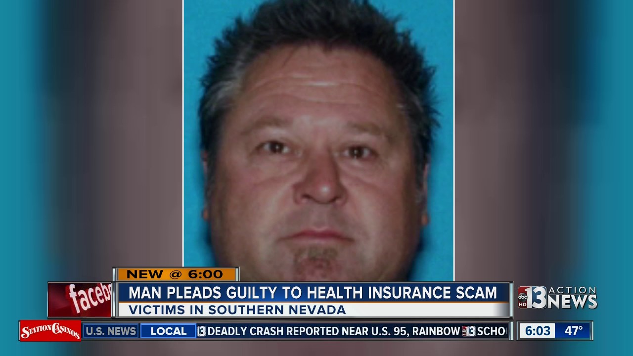 Man pleads guilty to health insurance scam