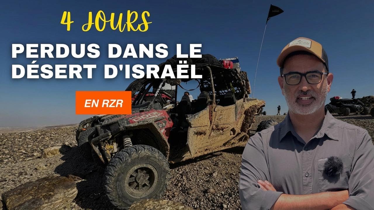 4 jours perdus dans le désert israélien en buggy