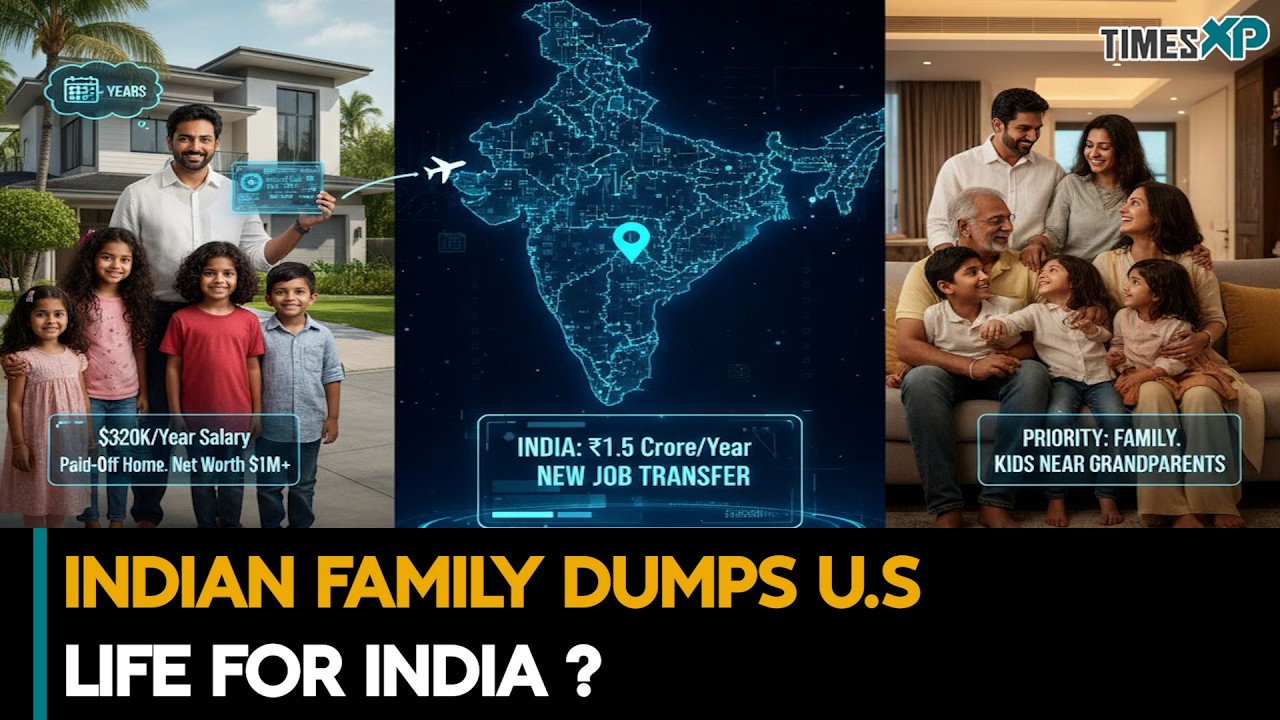 NRI Quits $320K America Dream For India? | Indians In U.S