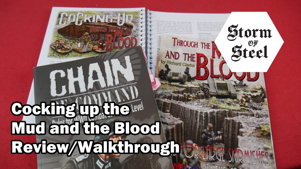 Cocking Up the Mud and Blood Review Walkthrough | Storm of Steel Wargaming